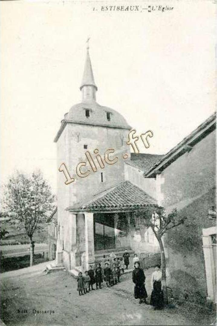 Eglise (depuis la rue de la Motte)